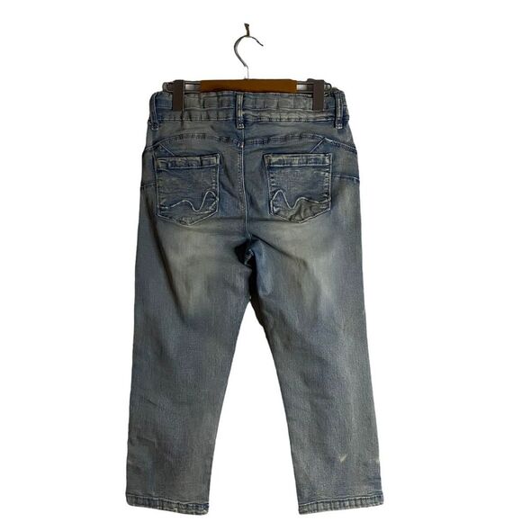 Suko Jeans Women's Road Runner Crop Denim Jeans - Picture 5 of 8